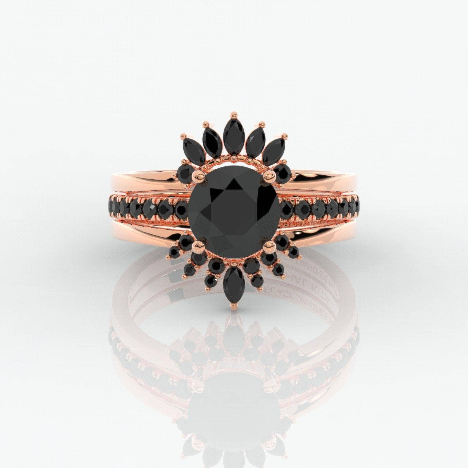 Mahal Kita (I LOVE YOU)- Rare Yellow Round Diamond Love Language Ring – Black  Diamonds New York
